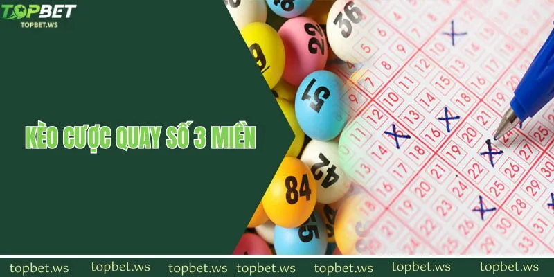 Kèo cược quay số trúng thưởng 3 miền